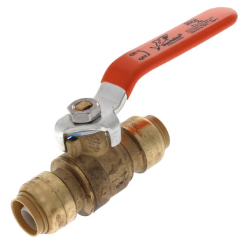 City Supply, 1/2" Lead Free Sharkbite Ball Valve