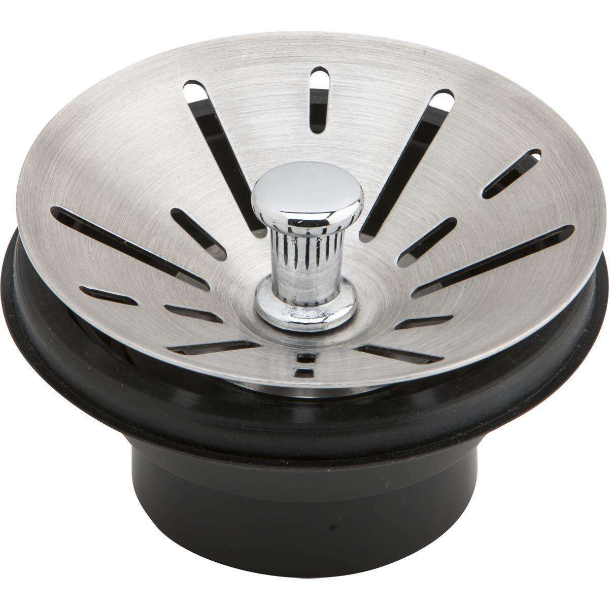 Elkay, Elkay 3-1/2" Disposal Stopper / Strainer for use with Perfect Drain or InSinkErator¥¬ Disposal Satin Finish LKDS35