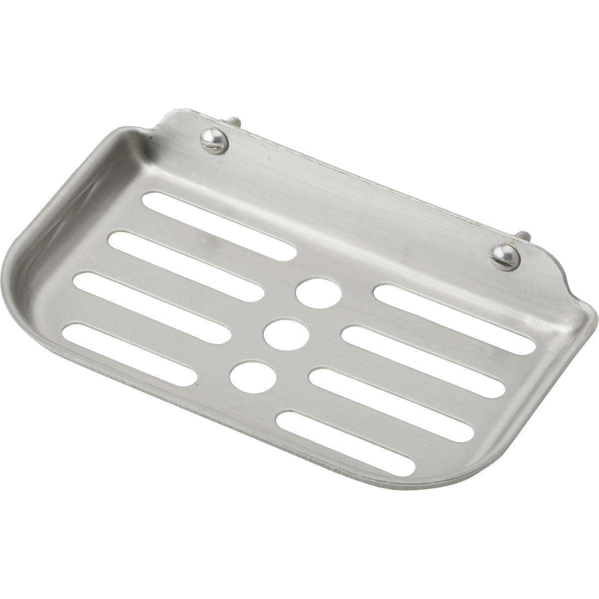 Elkay, Elkay Stainless Steel Soap Dish for Back / Wall Mounting, 3-1/2" x 6" LK80