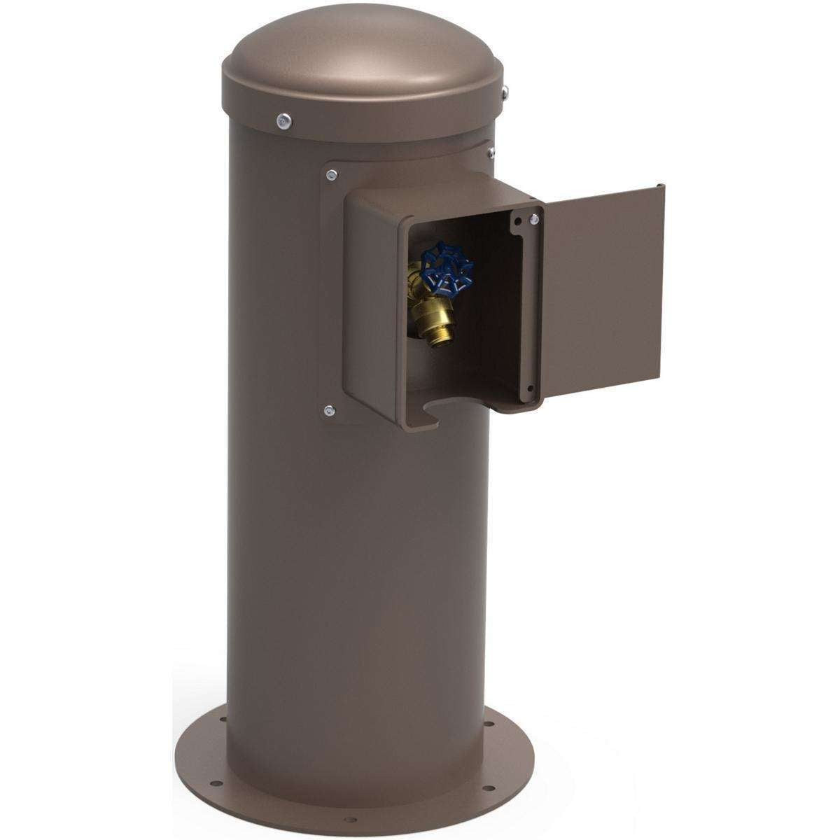 Elkay, Elkay Yard Hydrant with Locking Hose Bib Non-Filtered, Non-Refrigerated Brown LK4461YHLHBBRN