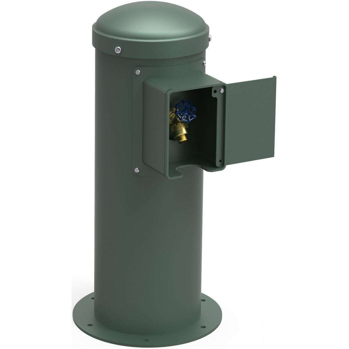 Elkay, Elkay Yard Hydrant with Locking Hose Bib Non-Filtered, Non-Refrigerated Evergreen LK4461YHLHBEVG