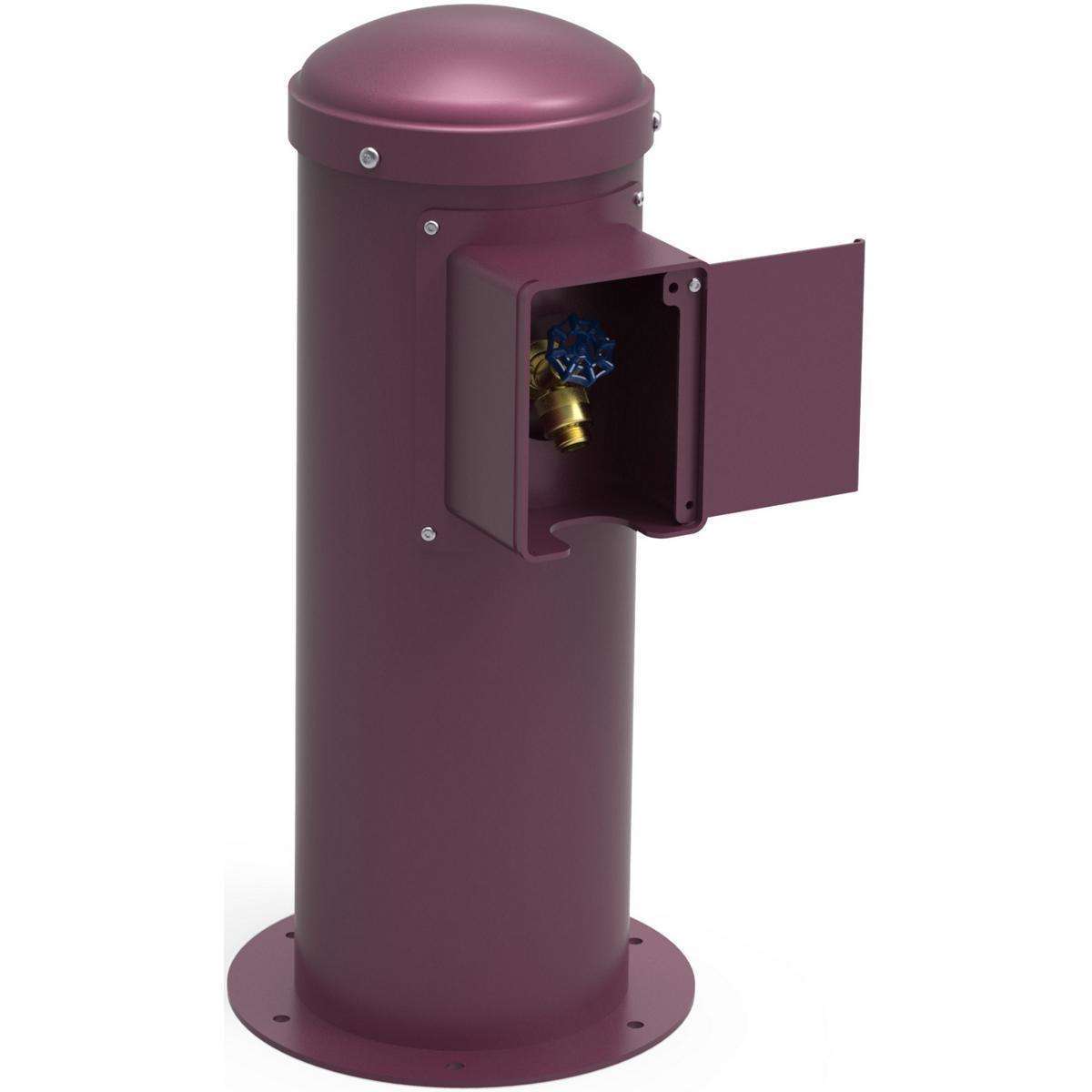 Elkay, Elkay Yard Hydrant with Locking Hose Bib Non-Filtered, Non-Refrigerated Purple LK4461YHLHBPUR