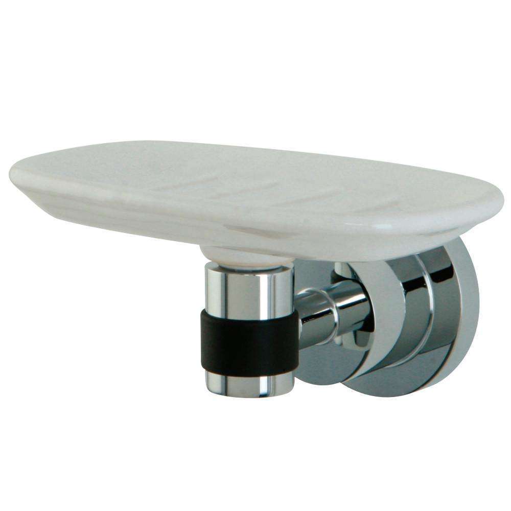 Kingston Brass, Fauceture BA8215CDKL Kaiser Soap Dish, Polished Chrome