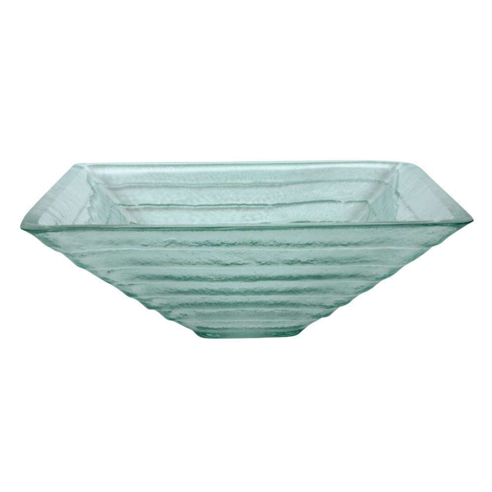 Kingston Brass, Fauceture CV1616VCG 1/2" Crystal Glacier Vessel Sink, Clear