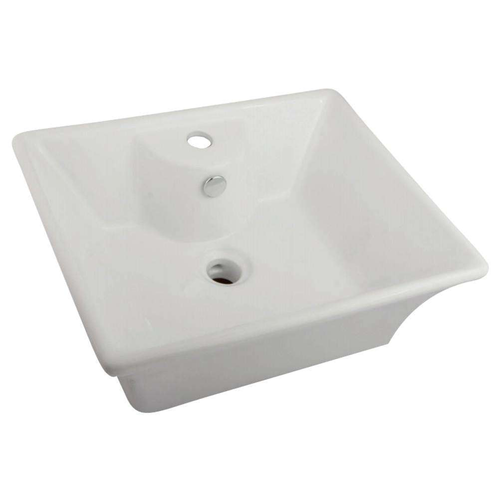 Kingston Brass, Fauceture EV4049 Forte Vessel Sink, White