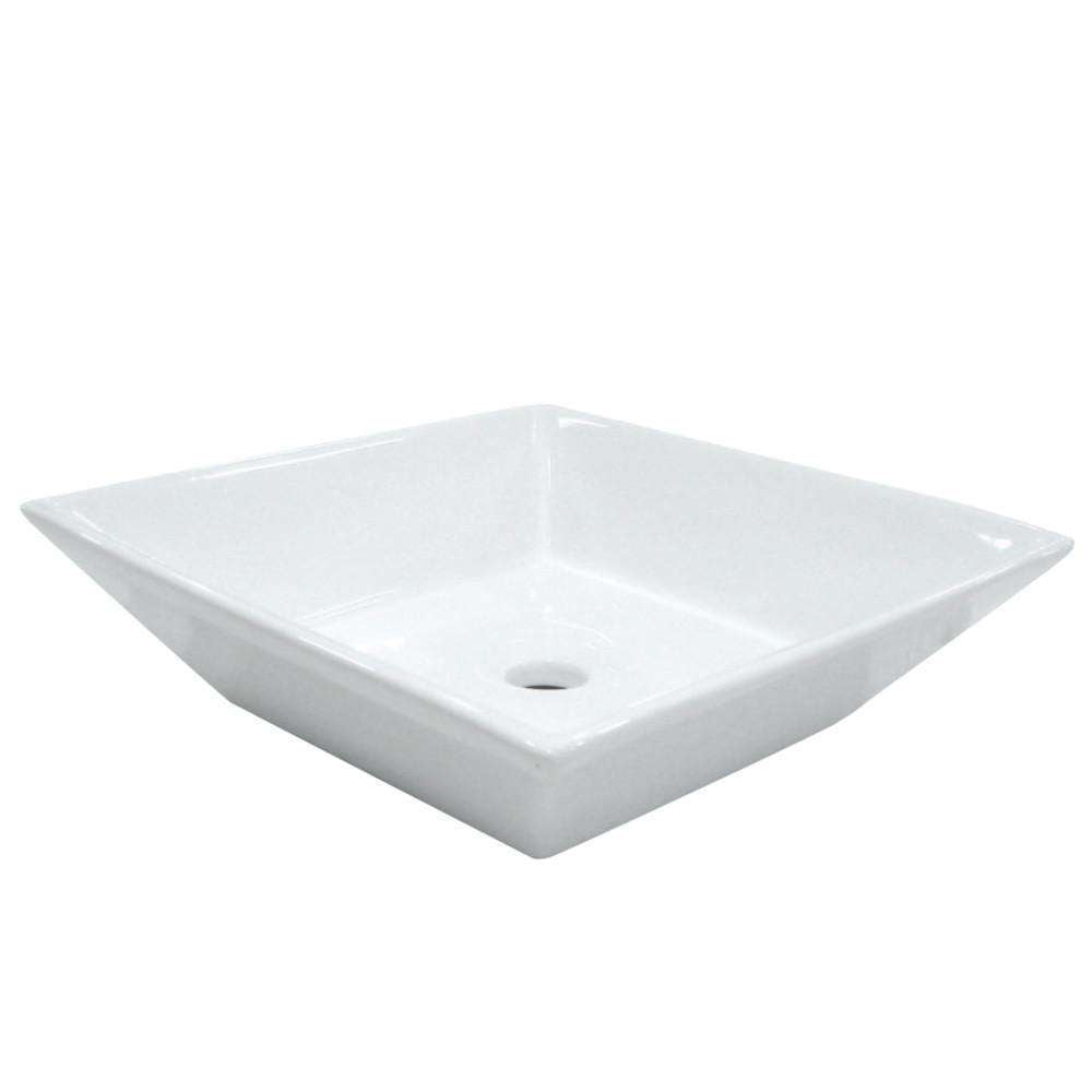 Kingston Brass, Fauceture EV4256 Artisan Vessel Sink, White