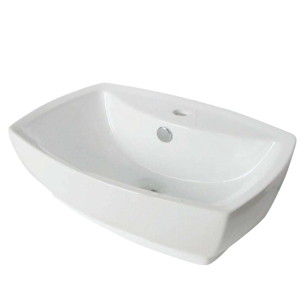 Kingston Brass, Fauceture EV8145 Marquis Vessel Sink, White