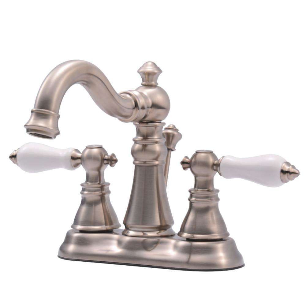 Kingston Brass, Fauceture FS1608APL 4 in. Centerset Bathroom