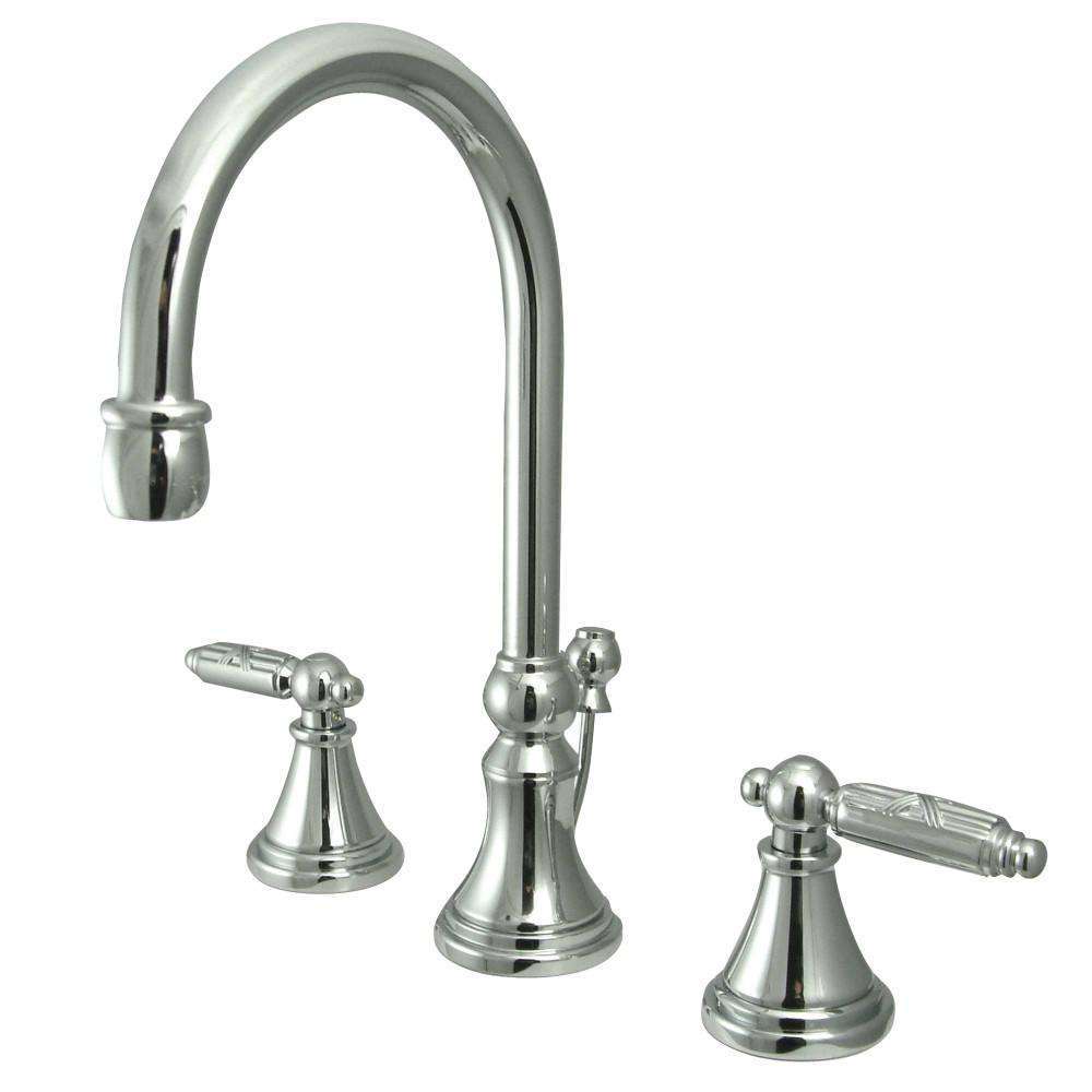 Kingston Brass, Fauceture FS2981GL 8 in. Widespread Bathroom Faucet, Polished Chrome