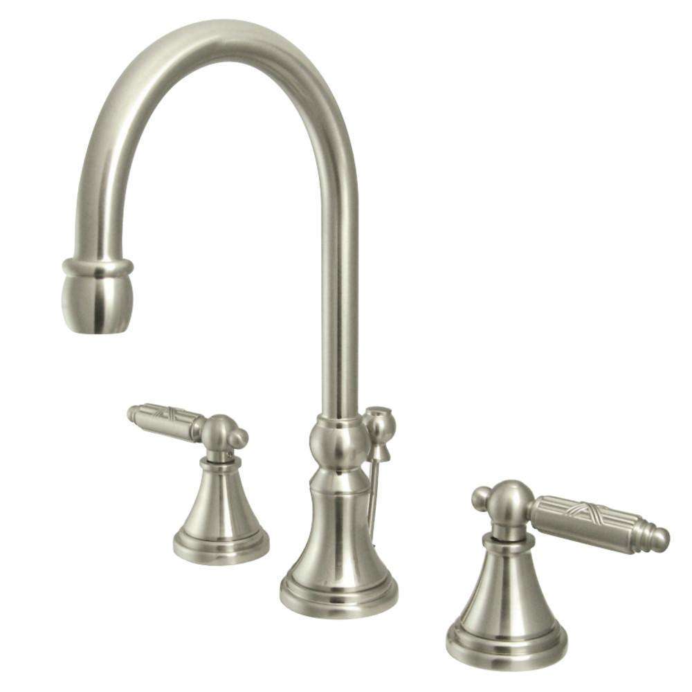 Kingston Brass, Fauceture FS2988GL 8 in. Widespread Bathroom Faucet, Brushed Nickel