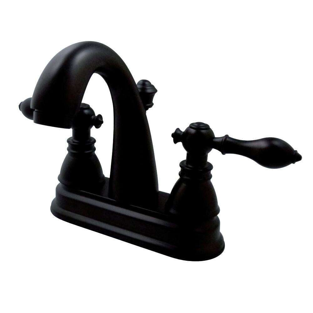 Kingston Brass, Fauceture FS5615ACL 4 in. Centerset Bathroom Faucet,