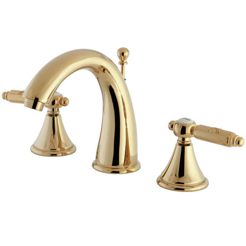 Kingston Brass, Fauceture FS7982GL 8 in. Widespread Bathroom Faucet, Polished Brass