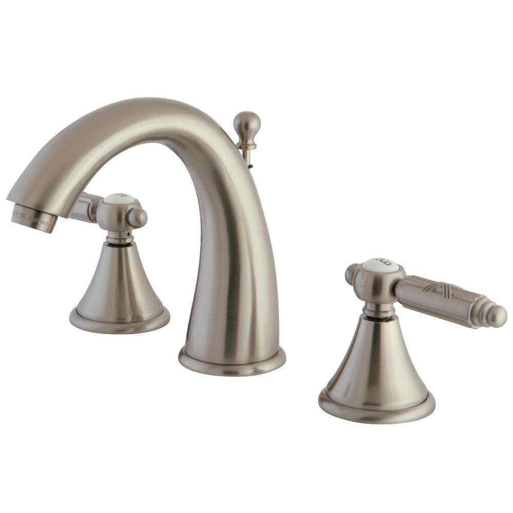 Kingston Brass, Fauceture FS7988GL 8 in. Widespread Bathroom Faucet, Brushed Nickel