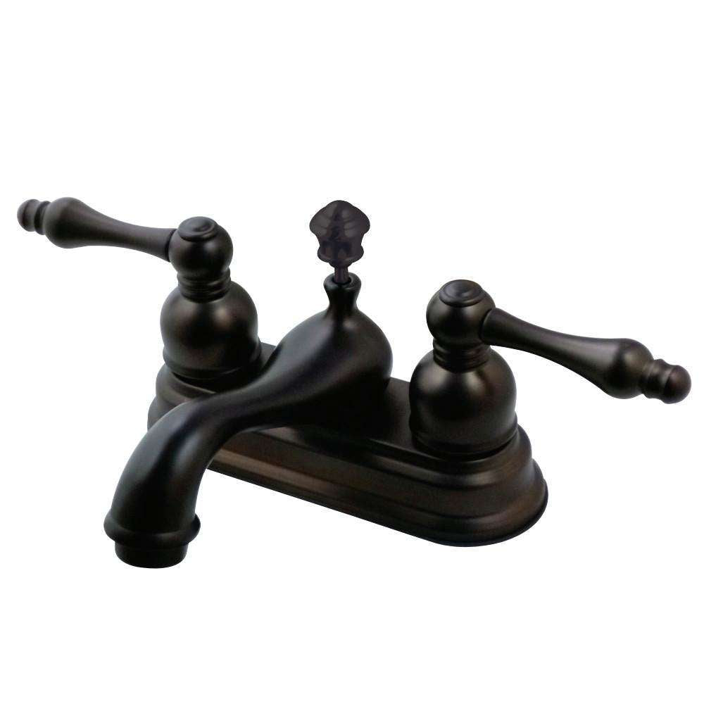 Kingston Brass, Fauceture FSY3605ACL 4 in. Centerset Bathroom Faucet, Oil Rubbed Bronze